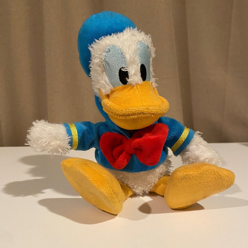 Vintage Donald Duck Plush Stuffed‎ Animal Toy 11" Classic Disney Collectible